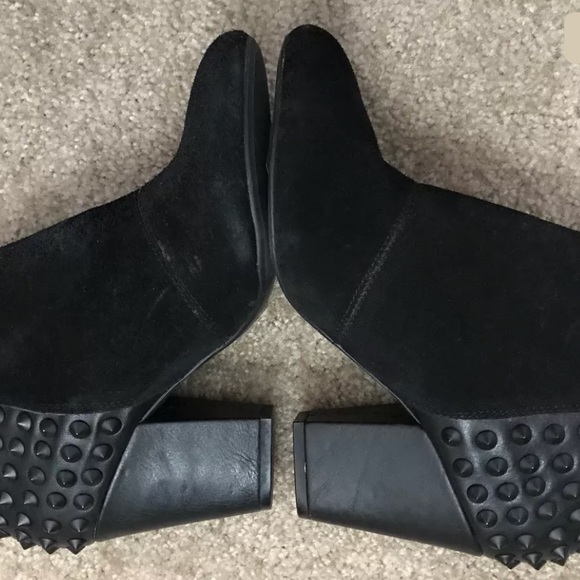 JESSICA SIMPSON CASINO SUEDE ANKLE BOOTIES sz 6.5 - Picture 8 of 8